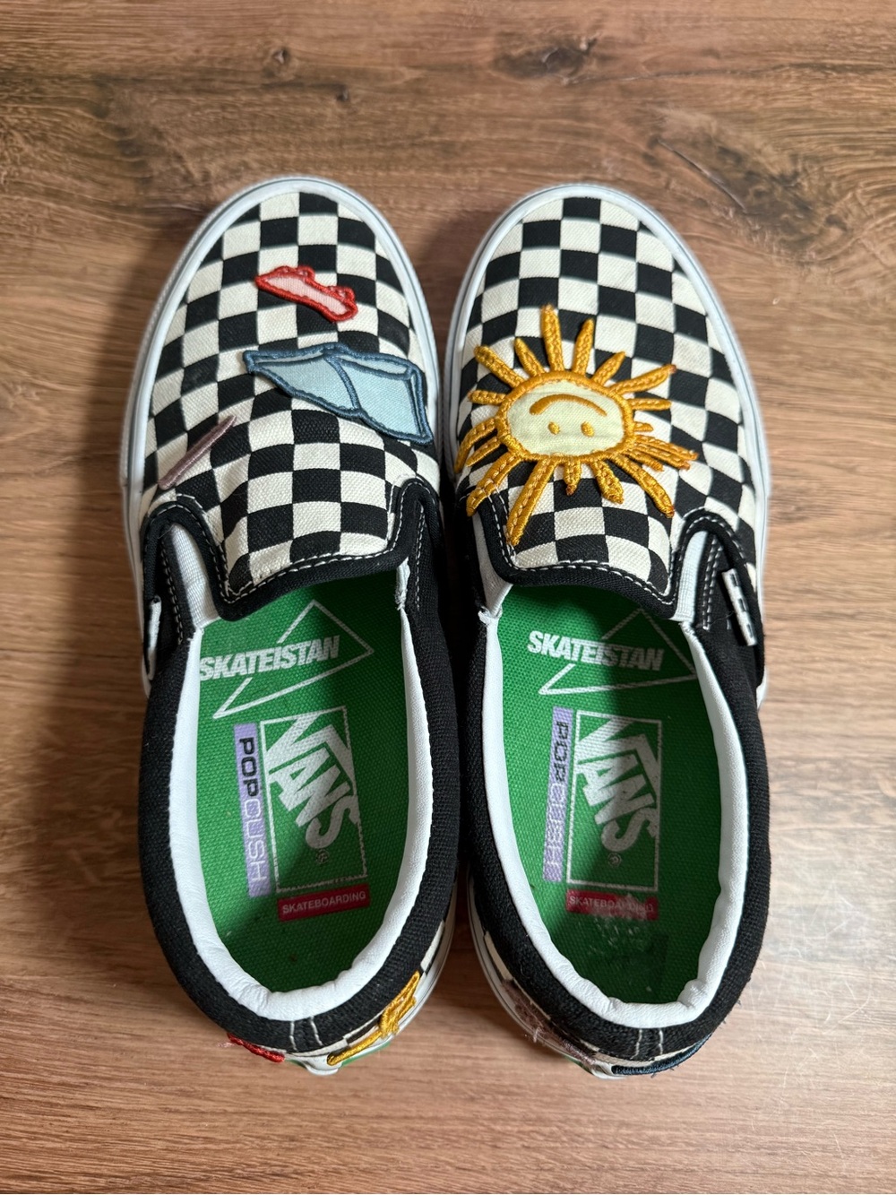 Vans Skateistan Slip Ons 6.5 Women’s 8 - Picture 5 of 7
